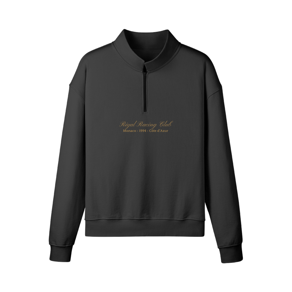 "Riyal Racing Club" Half Sip Sweater