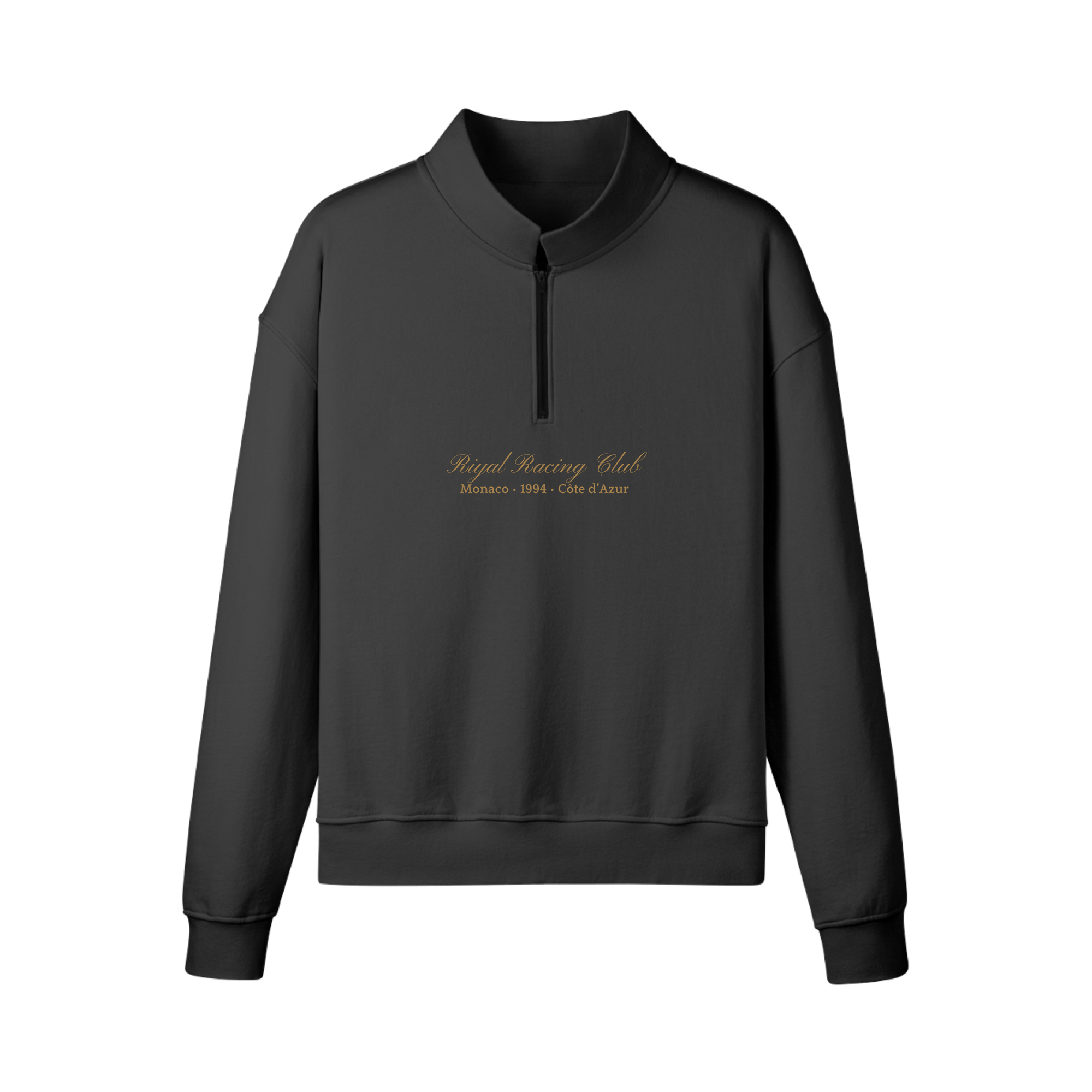 "Riyal Racing Club" Half Sip Sweater