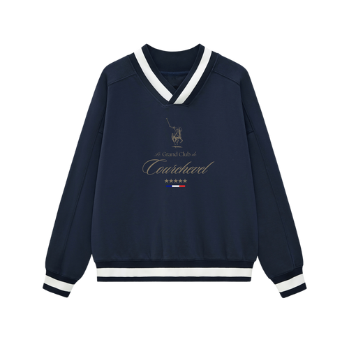 Courchevel Club V-Neck Sweatshirt