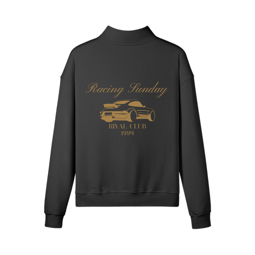 "Riyal Racing Club" Half Sip Sweater