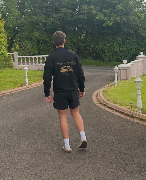 "Riyal Racing Club" Half Sip Sweater